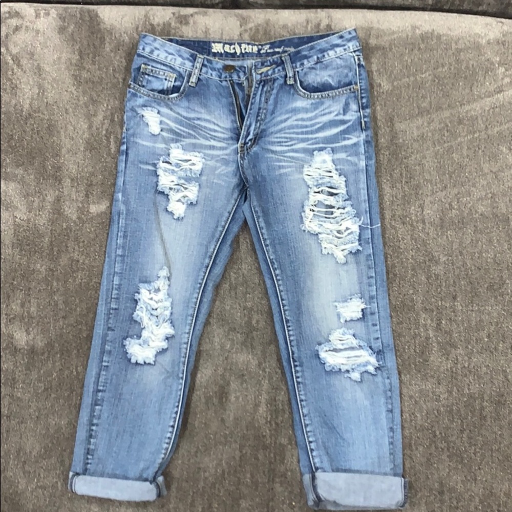 Capri boyfriend jeans